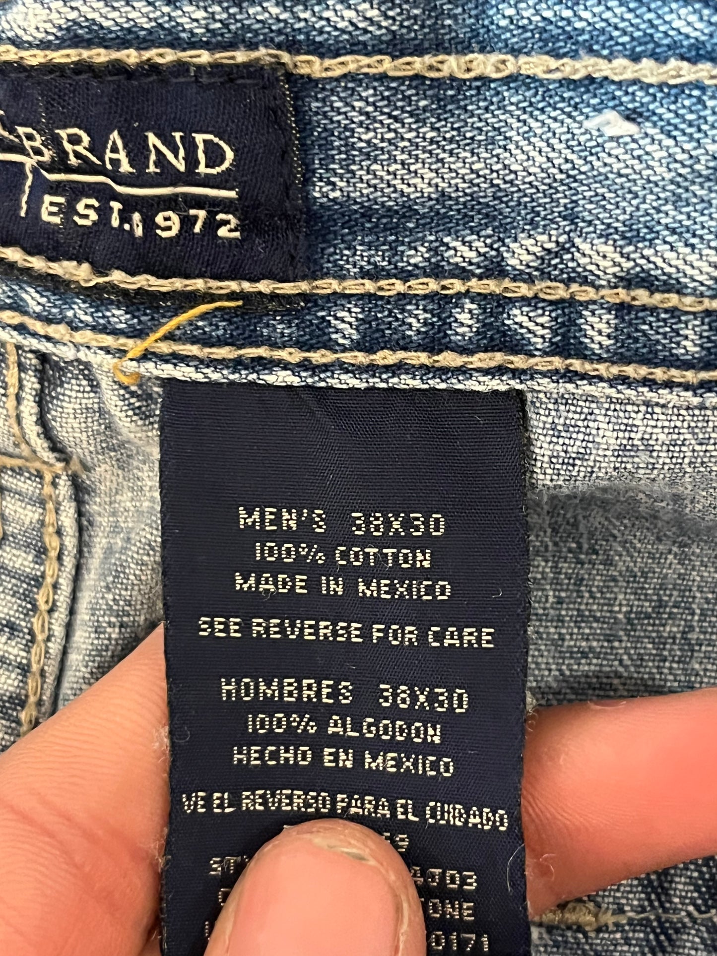 00s Faded Glory Cargo Baggy Jeans (38 x 30)