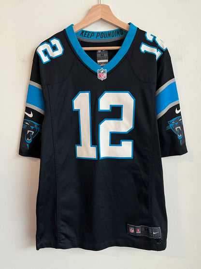 2010s Carolina Panthers DJ Moore #12 Nike Jersey (M)