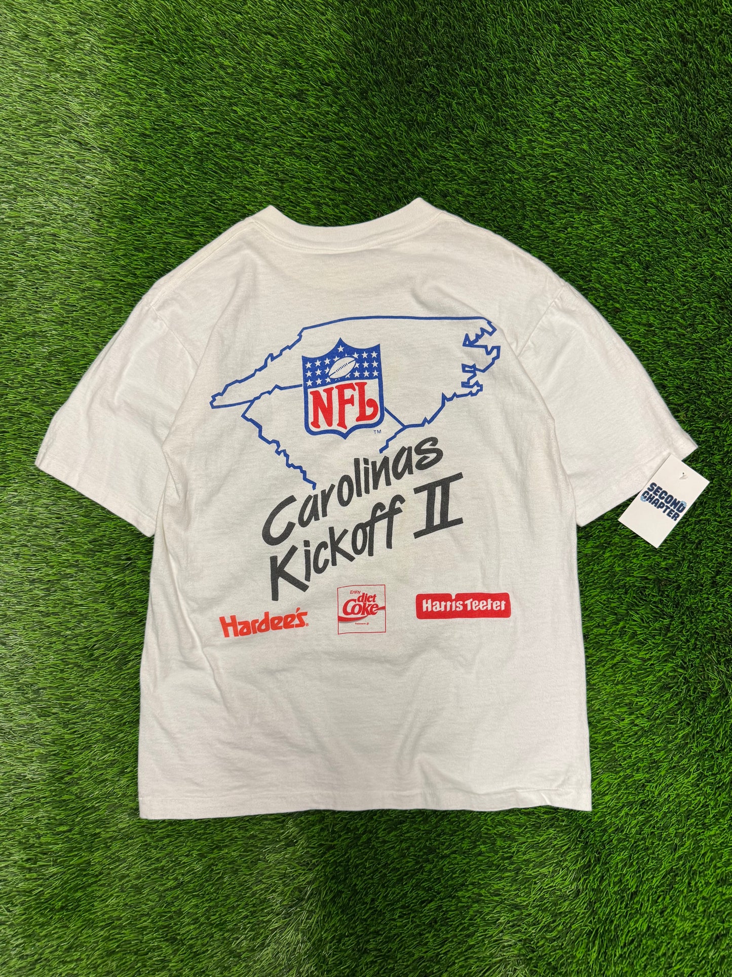 1990 Backyard Battle Redskins v Falcons Tee (L)
