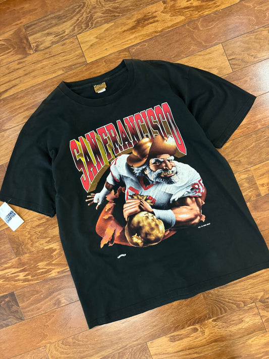 1995 San Francisco 49ers Breakthrough Nutmeg Tee (XL)