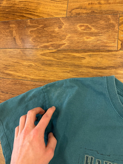 2010 Harley Davidson Dark Teal Wolf Tee (XL)