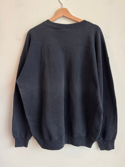 1994 Carolina Panthers Nutmeg Faded Black & Gold Crewneck (XL)