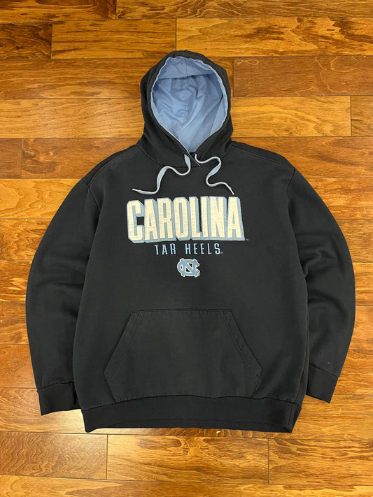 00s University Of North Carolina (UNC) Champion Embroidered Hoodie (L)