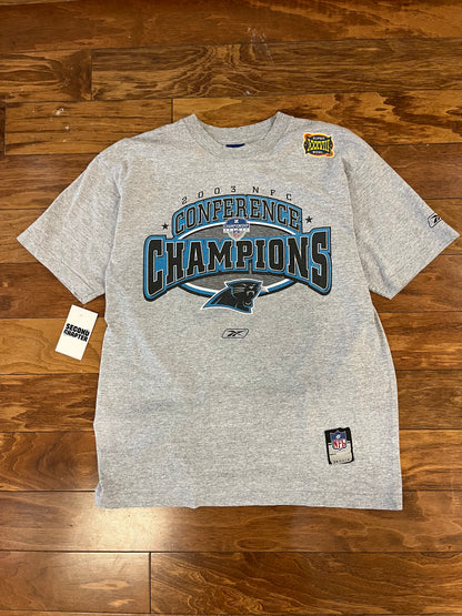 2003 Carolina Panthers Conference Champions Tee (M)