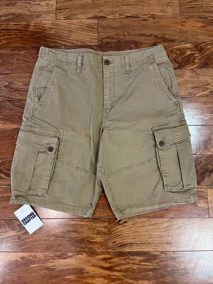 American Eagle Dark Khaki Shorts (36)