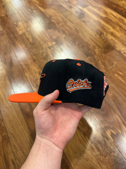90s Baltimore Orioles Spell Out Hat (OS)