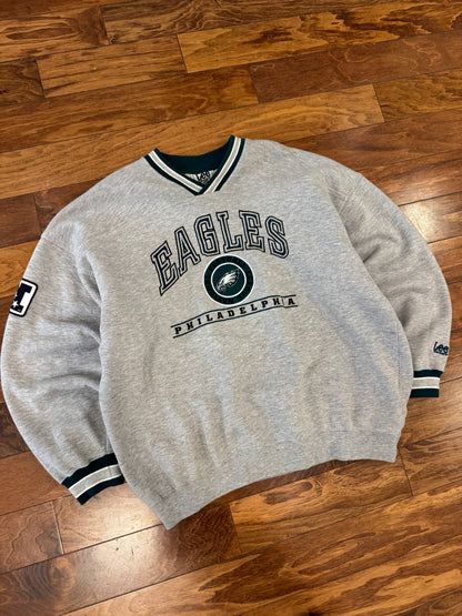 90s Philadelphia Eagles Embroidered Lee Sports Crewneck (XL)