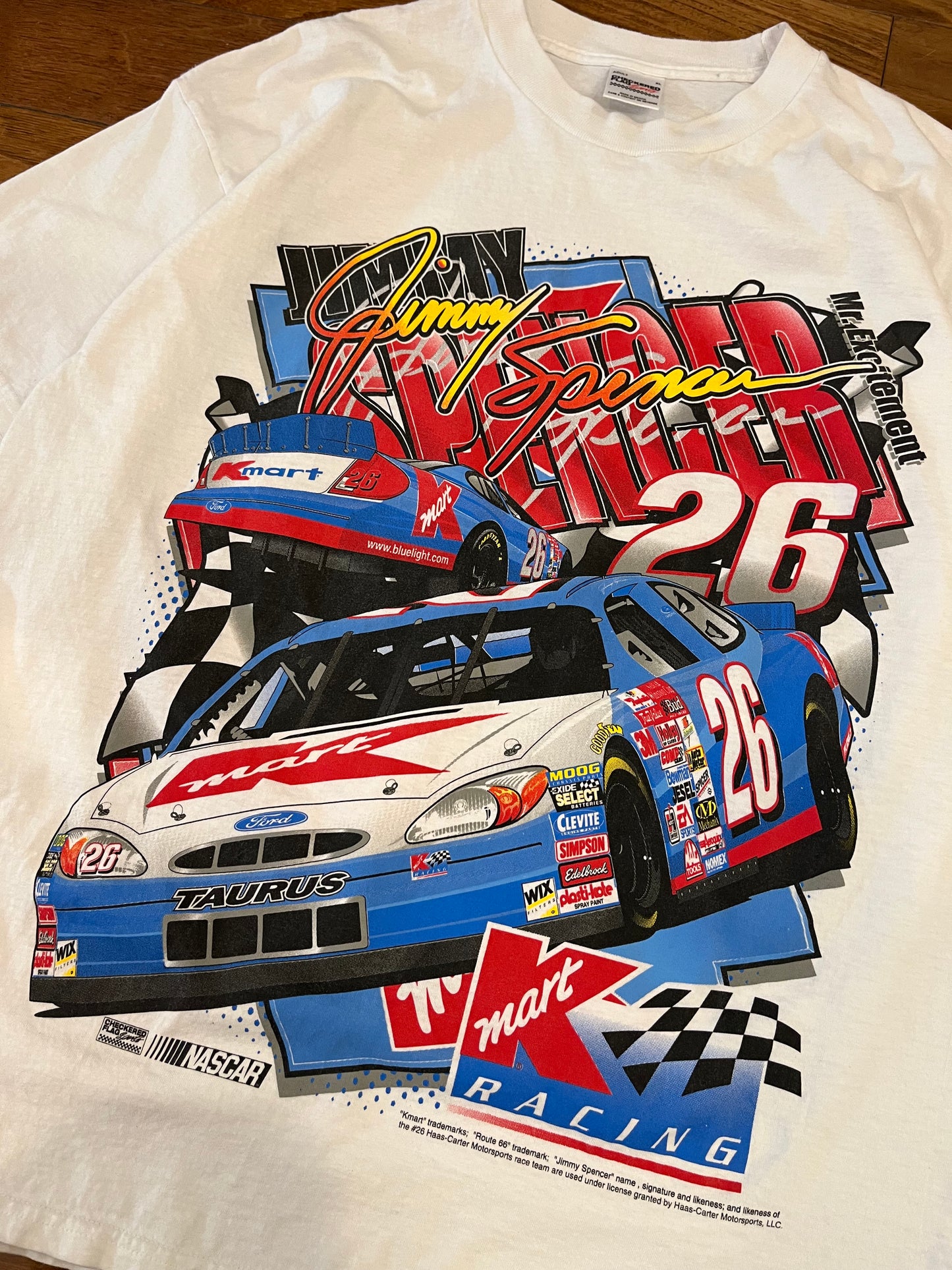 00s Nascar Jimmy Spencer K Mart Tee (XL)