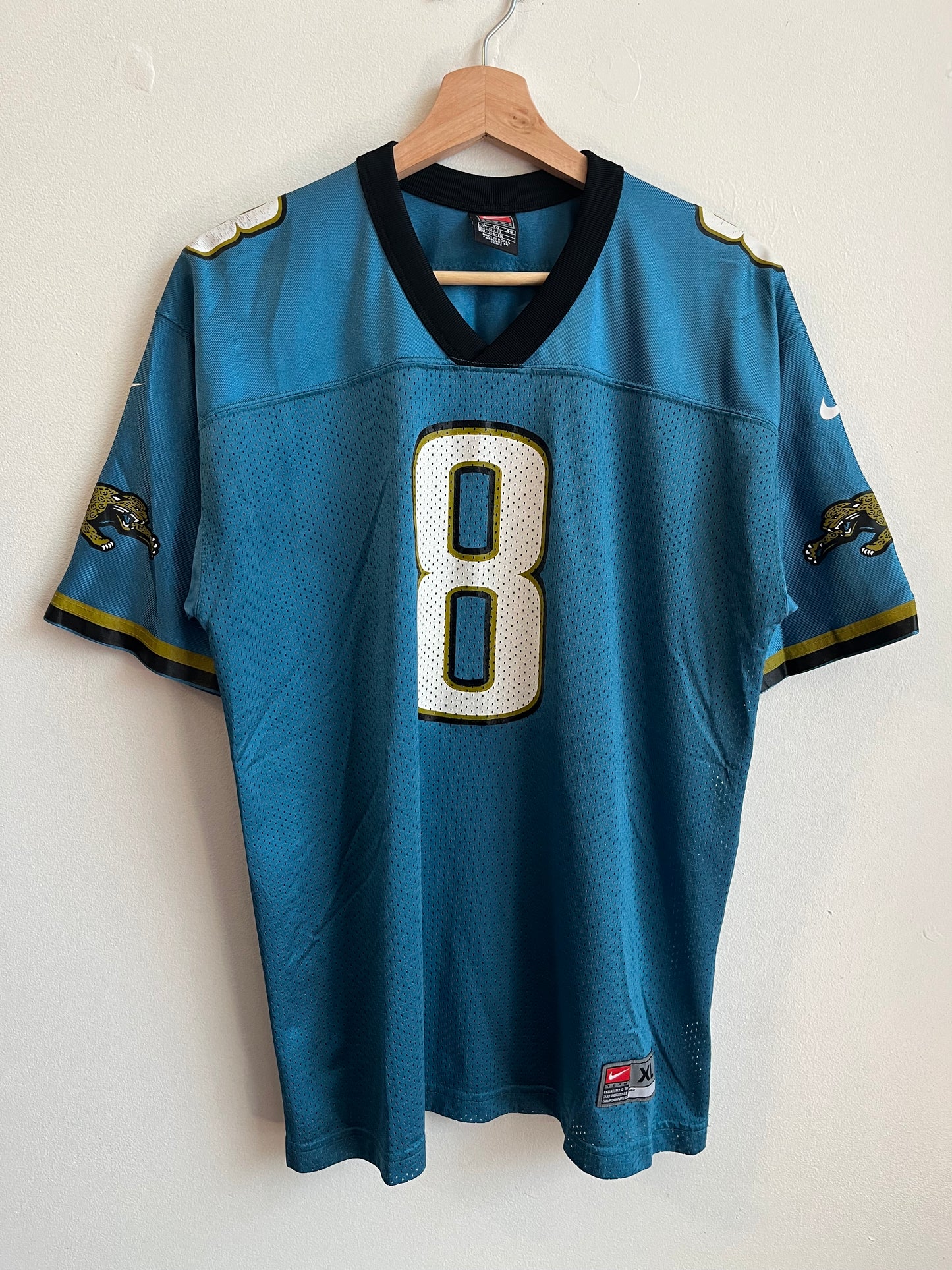 2000 Jacksonville Jaguars Mark Brunell Jersey (Youth XL)