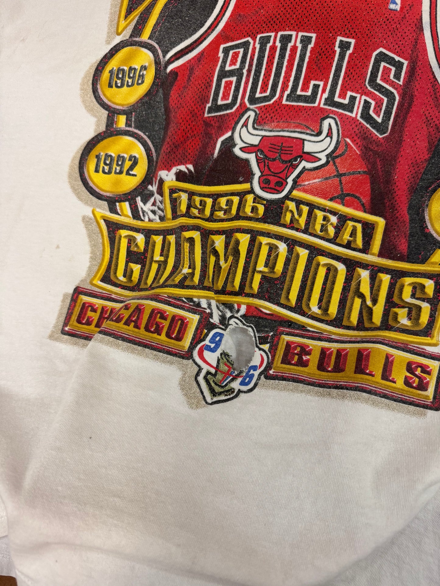 1997 Chicago Bulls Greatest Team Starter Graphic Tee (L)