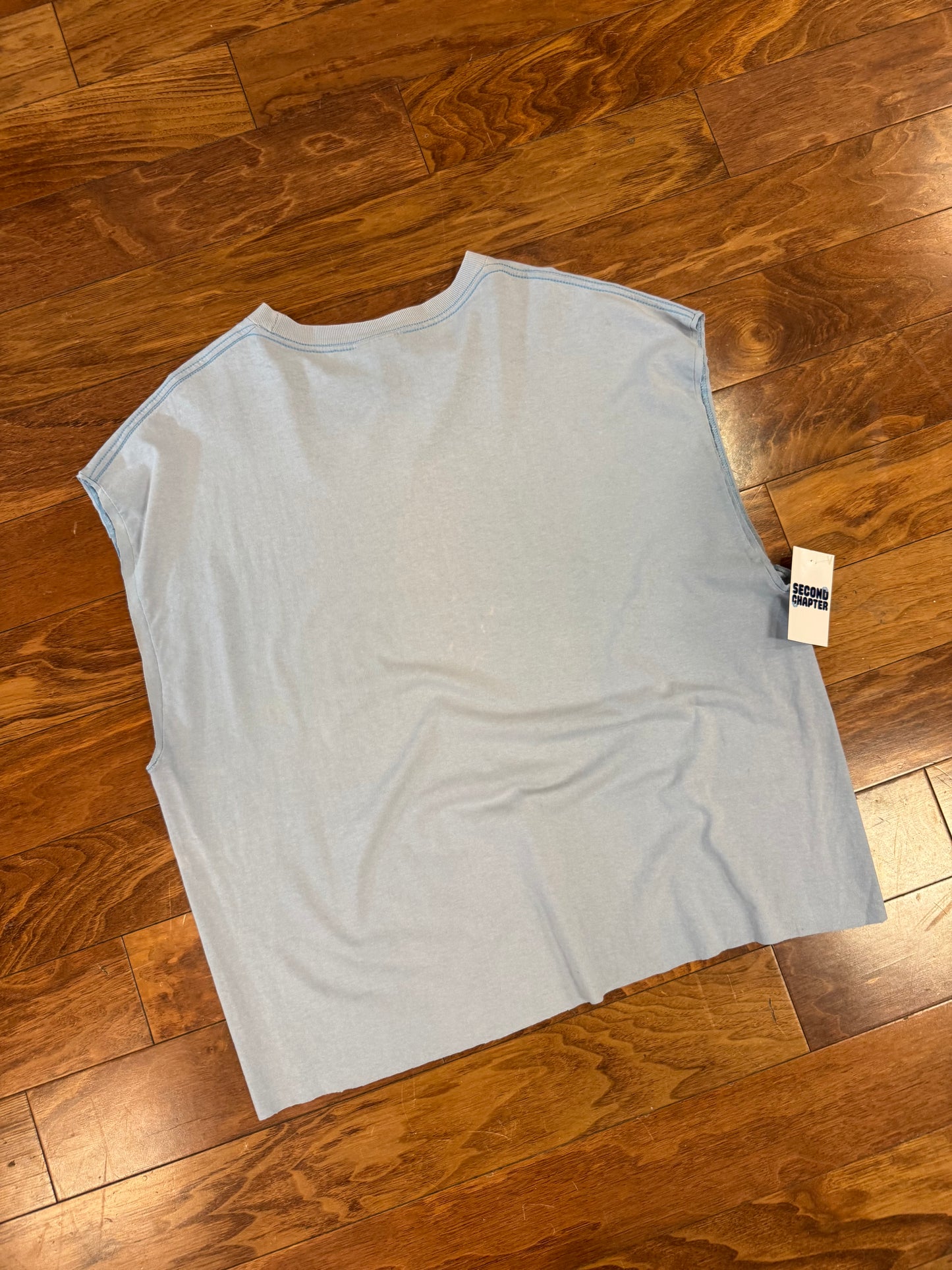 00s Property of Nike Faded Blue Muscle Tee (XXL)