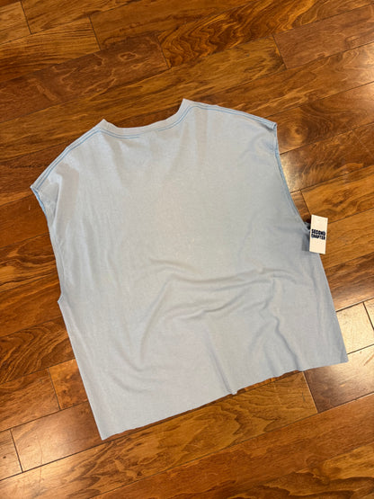 00s Property of Nike Faded Blue Muscle Tee (XXL)