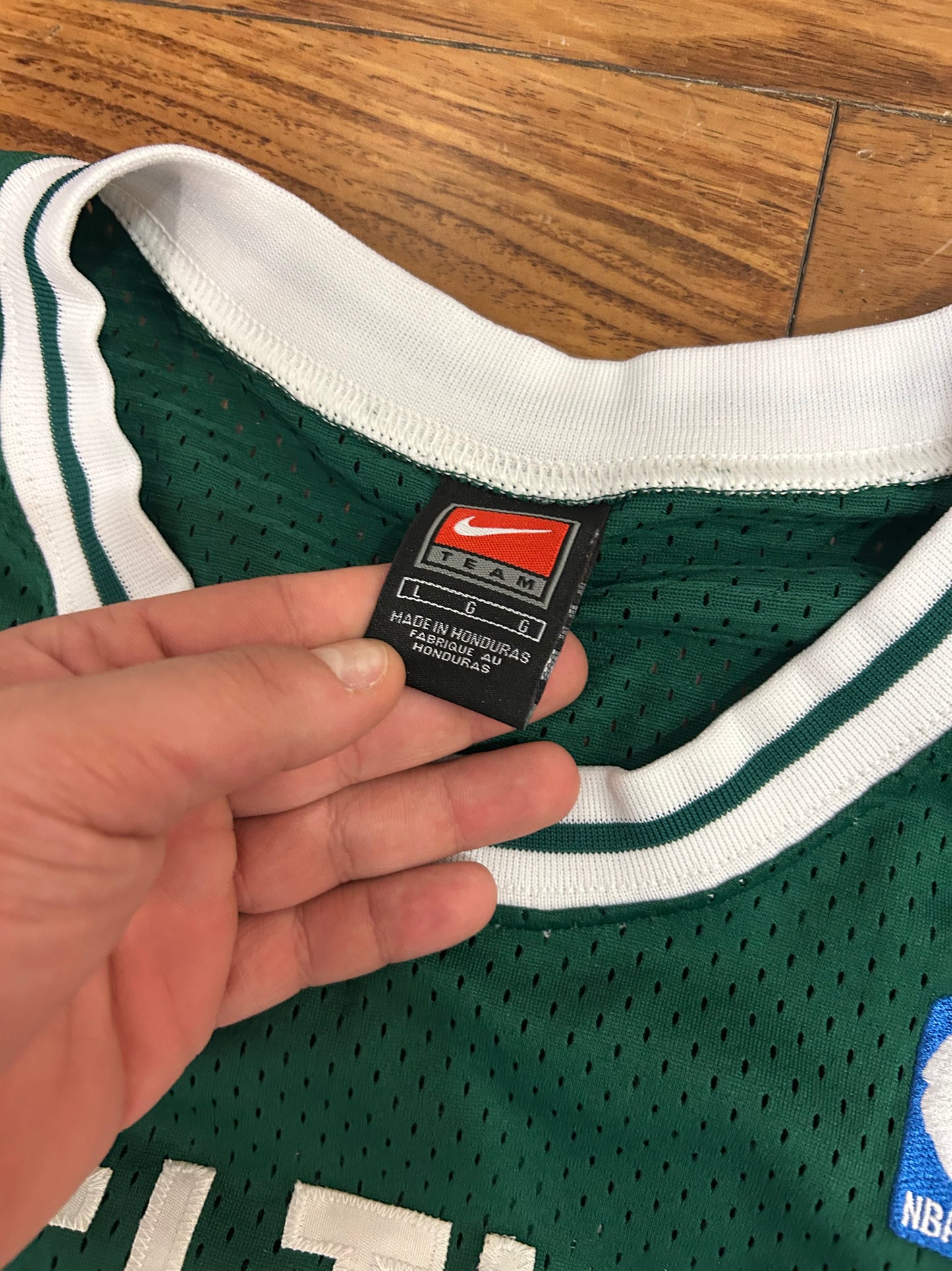 00s Boston Celtics Paul Pierce #34 Nike Jersey (L)