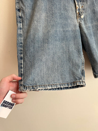 2006 Levi's 505 Distressed Jean Shorts (36)
