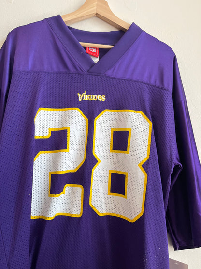 00s Minnesota Vikings Adrian Peterson NFL Players Jersey (M)