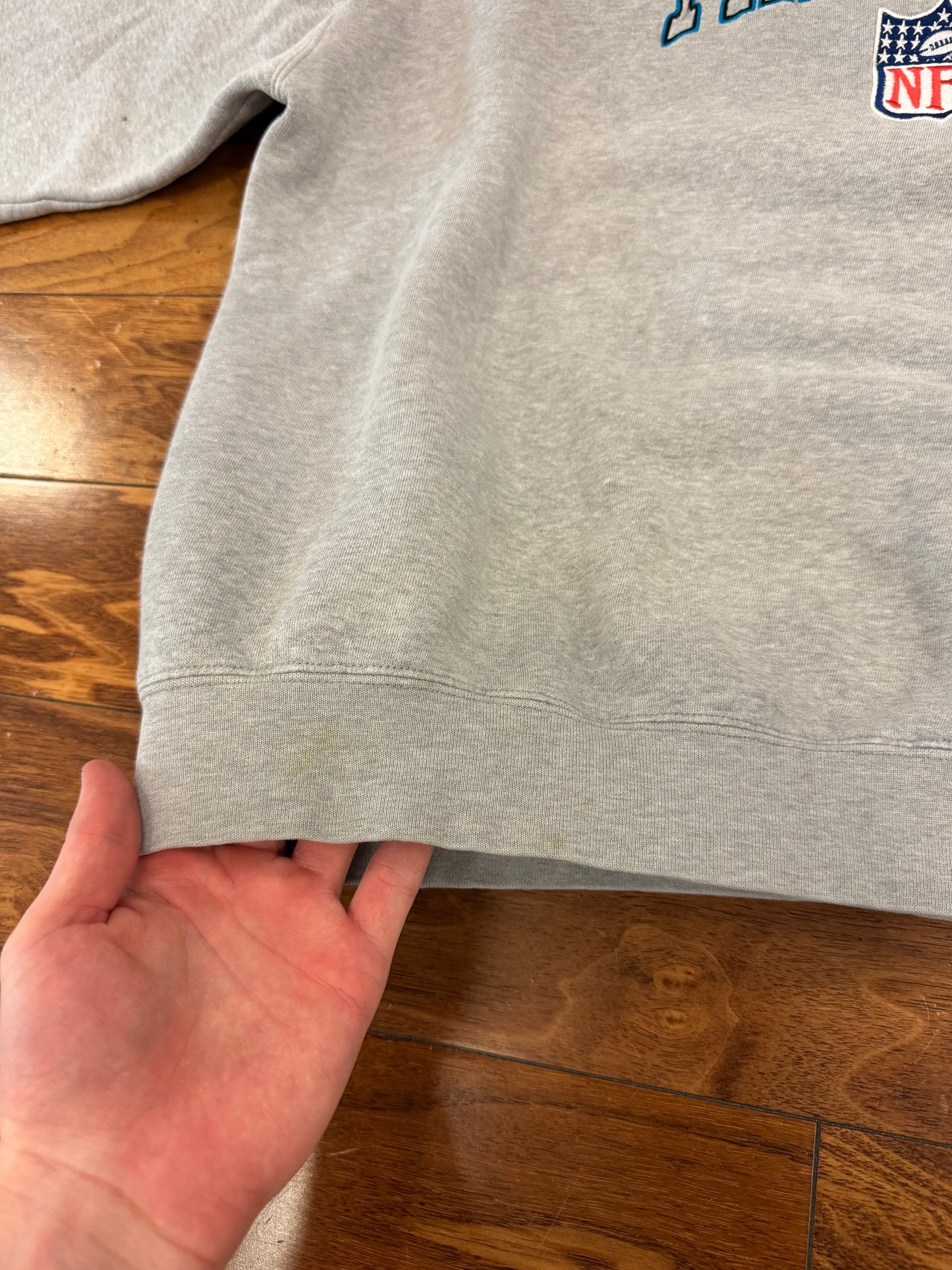 00s Carolina Panthers Embroidered Crewneck (XXL)