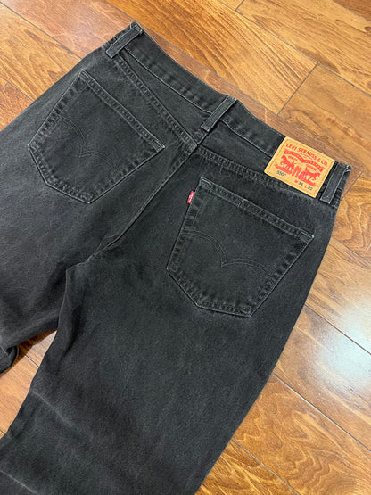 2010s Levi's 550 Black Jeans (34 x 32)