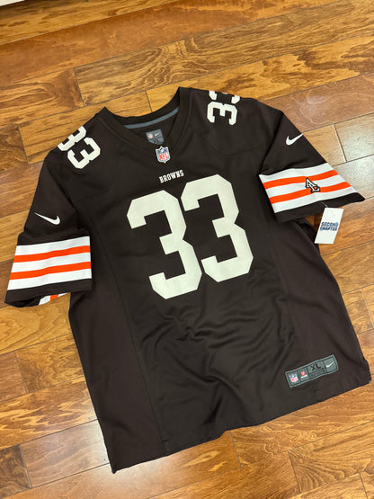 Cleveland Browns Trent Richardson #33 Nike Jersey (XL)