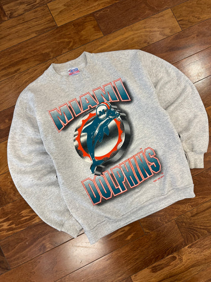 1994 Miami Dolphins Vintage Trench Crewneck (S)