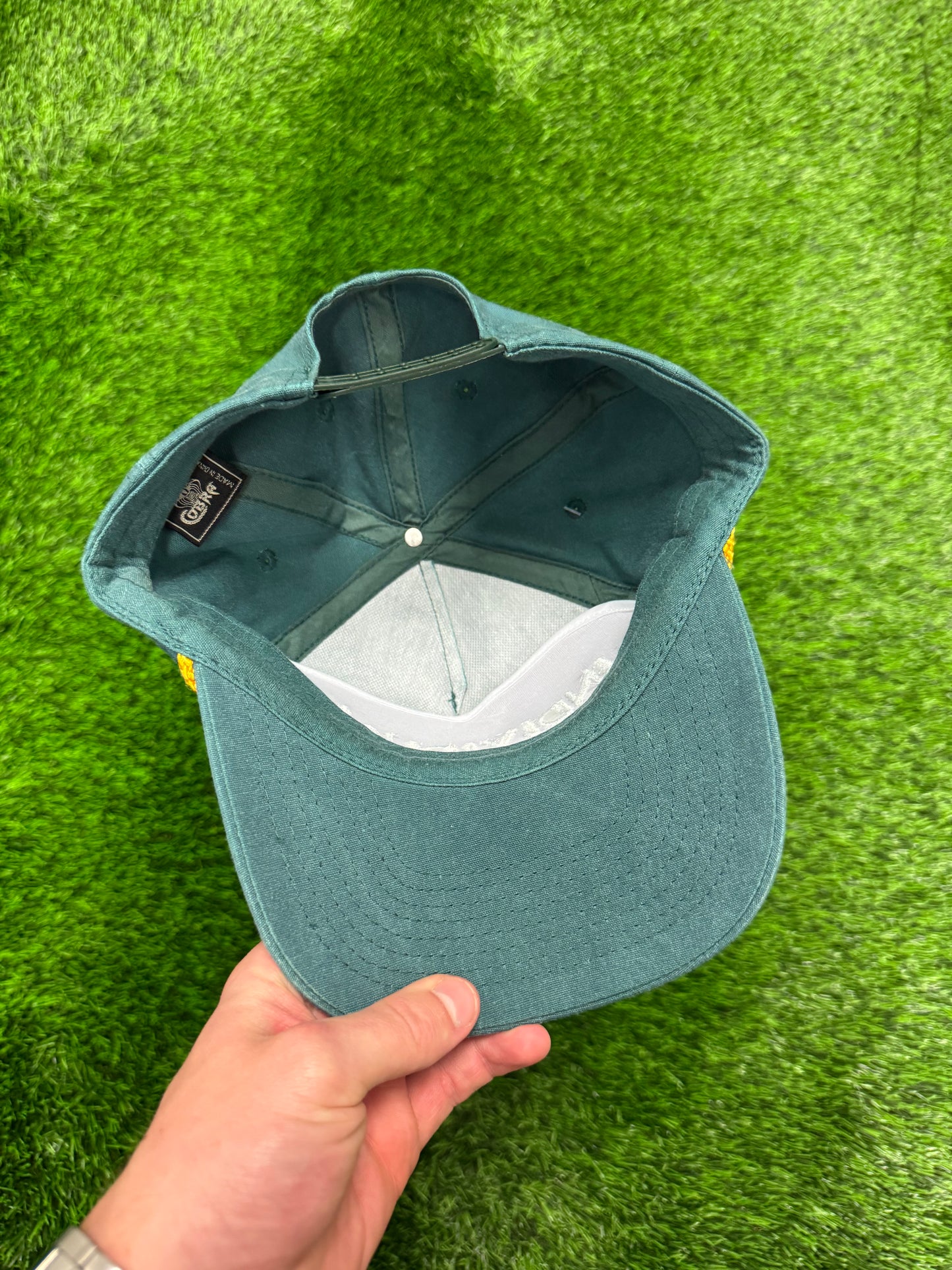 00s Individual Rope Hat Spell Out Vintage Snapback Hat (OS)