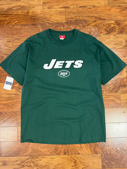2005 New York Jets Spell Out Green Tee (L)
