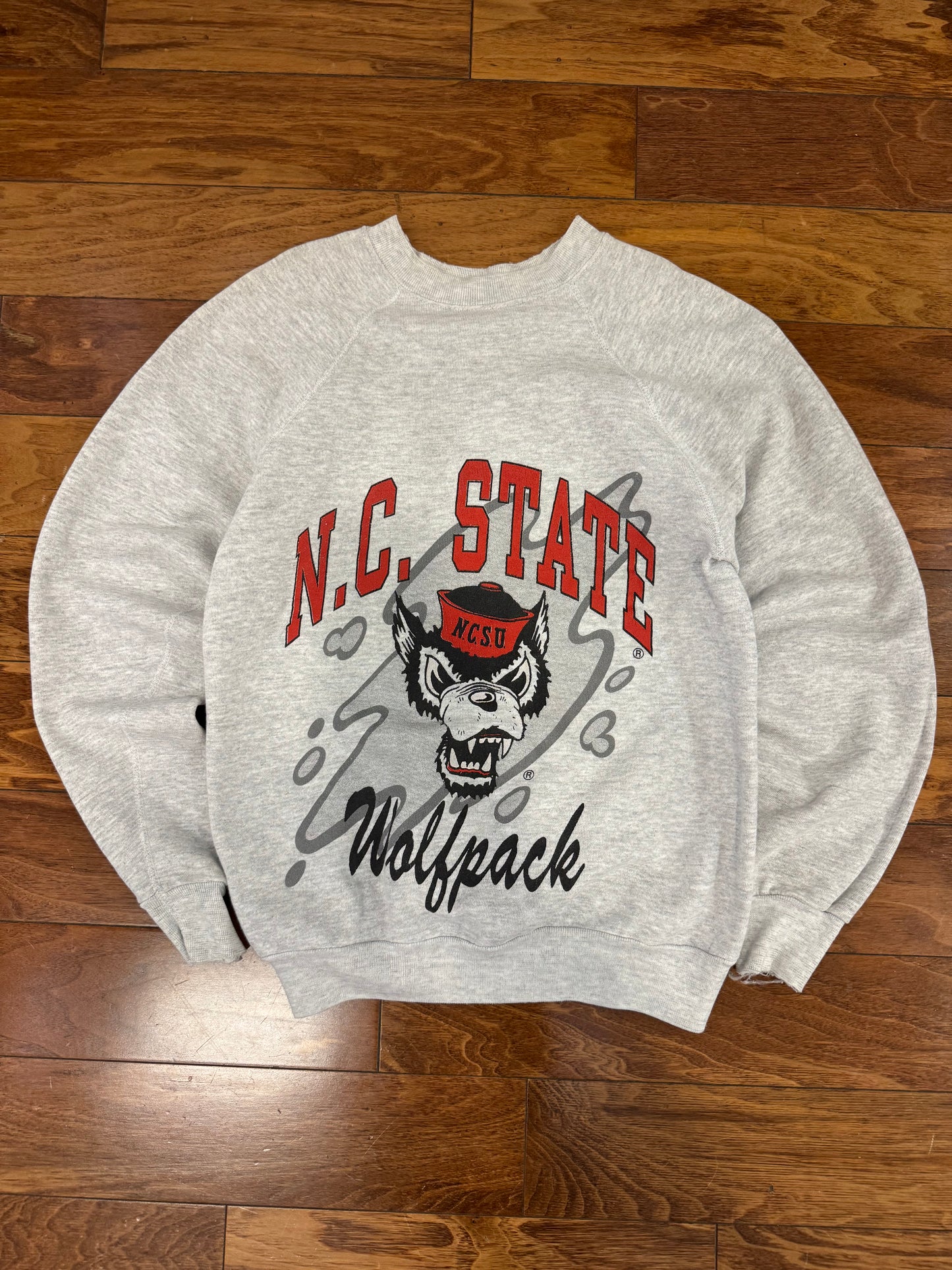 80s NC State University Wolfpack Vintage Crewneck (M)