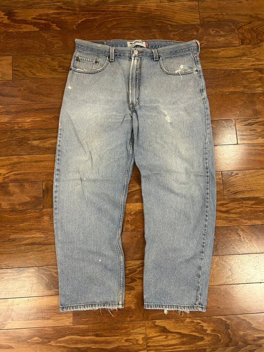 00s Levi's 550 Distressed Relaxed Fit Jeans (38 x 30)