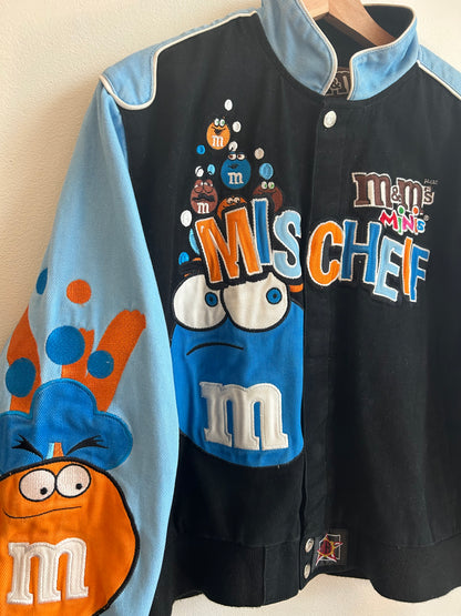 00s M&Ms Minis Mischeif Nascar Racing Jacket (Youth XXL)