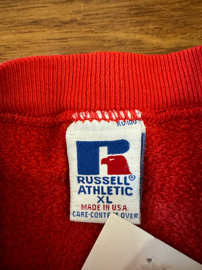 90s Georgia Bulldogs Vintage Russell Spell Out Crewneck (XL)