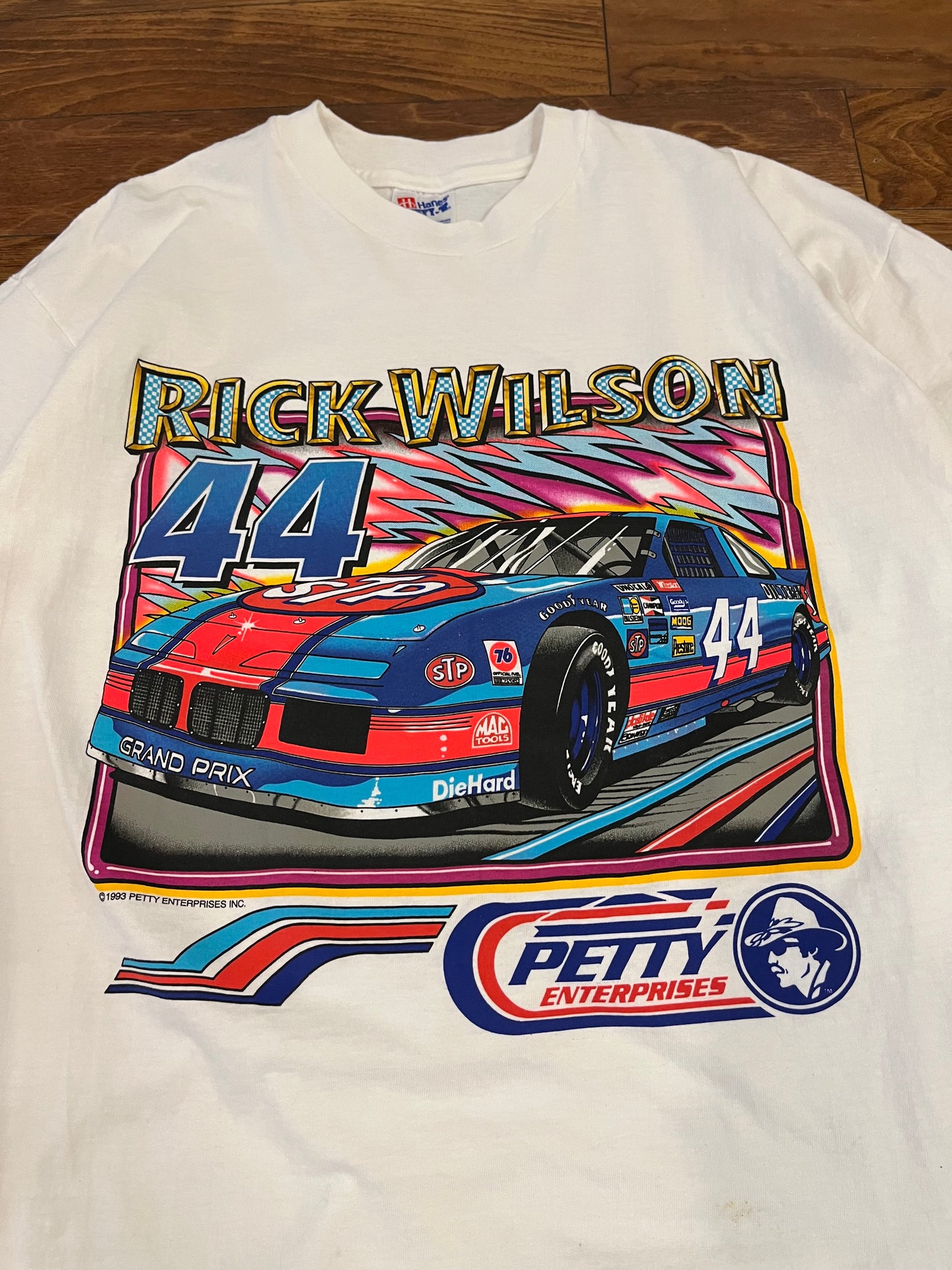 1993 Rick Wilson Vintage Nascar Petty Enterprises Tee (XL)