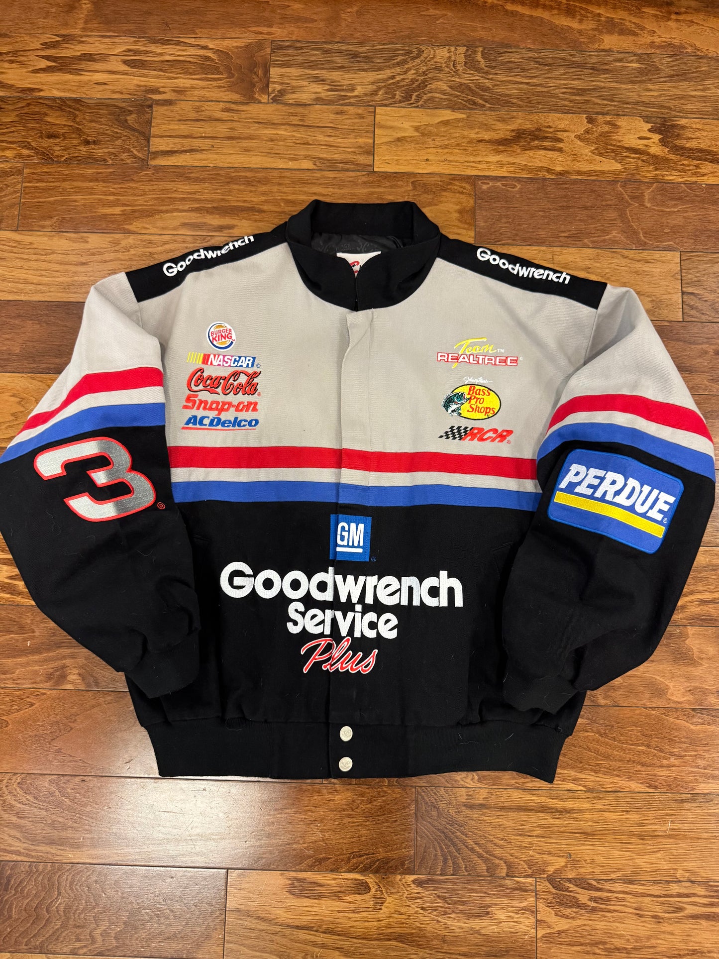 00s Dale Earnhardt Chase Authentics Vintage Racing Jacket (L)