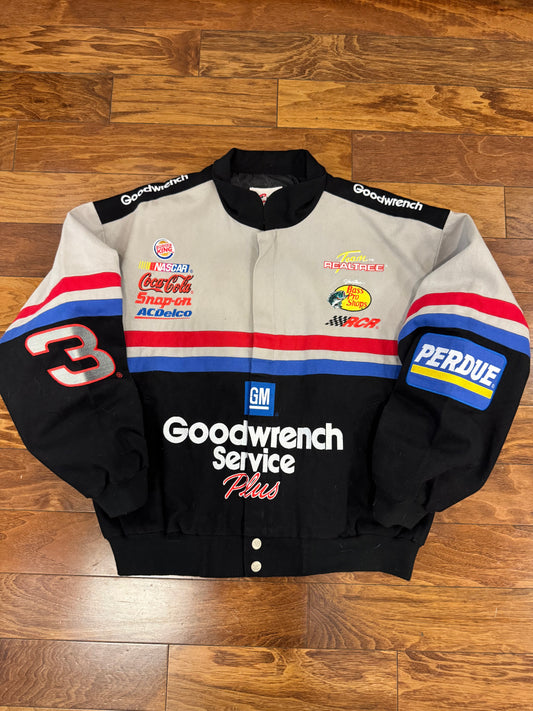00s Dale Earnhardt Chase Authentics Vintage Racing Jacket (L)