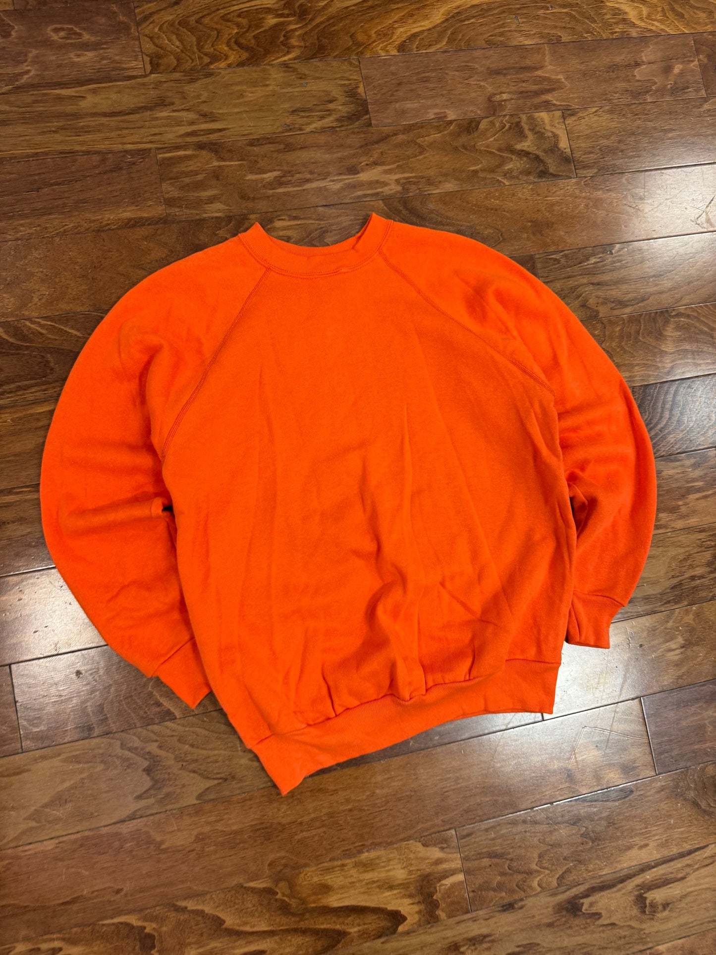 70s Auburn University Orange Crewneck (L)