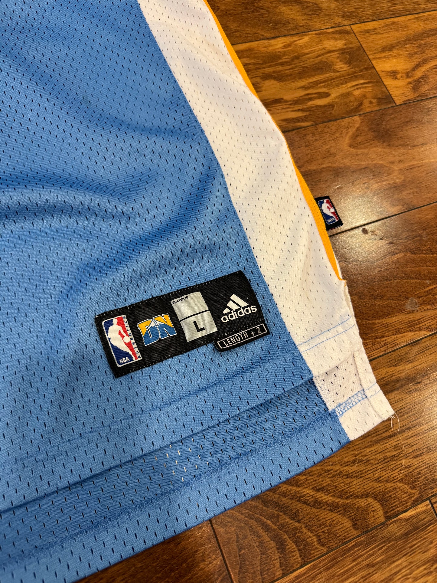 00s Chris Andersen "Birdman" Denver Nuggets Jersey (L)