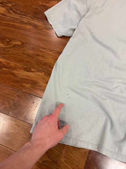 90s Nike Athletics Yellow Swoosh Tee (XL)