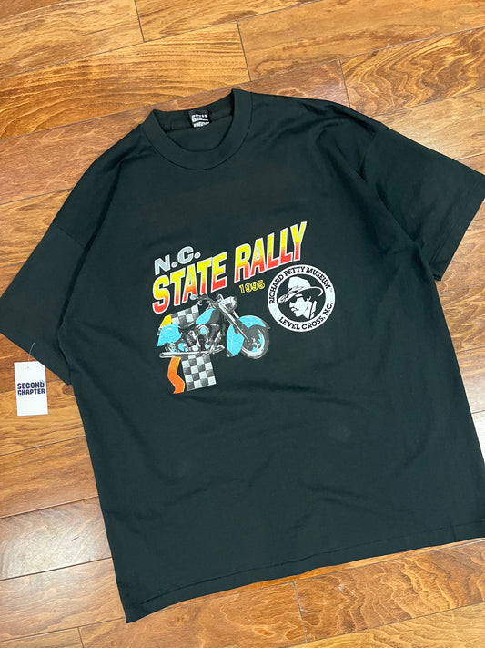 1995 Richard Petty N.C State Rally Nascar Tee (XXL)