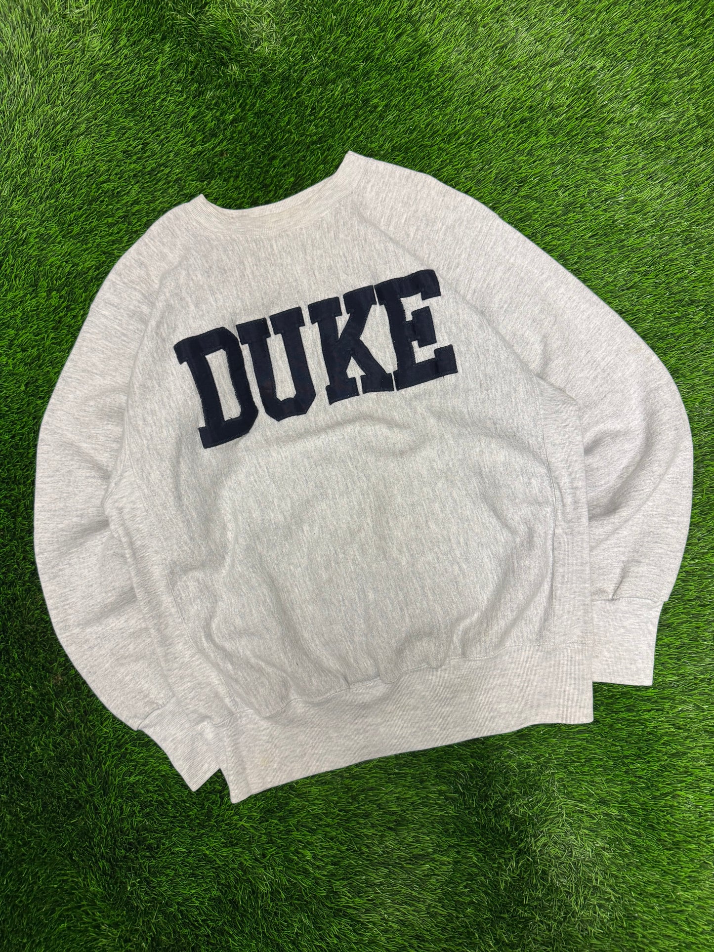 90s Duke University Reverse Weave Stitched Vintage Crewneck (XL)