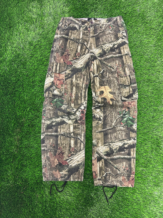 00s Vintage Mossy Oak Pink Accent Camo Pants (32 x 32)