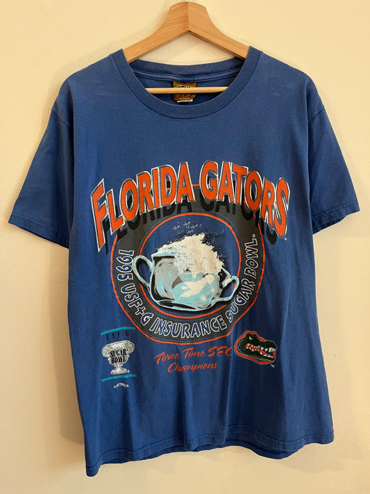 1995 Florida Gators Sugar Bowl Nutmeg Tee (M)