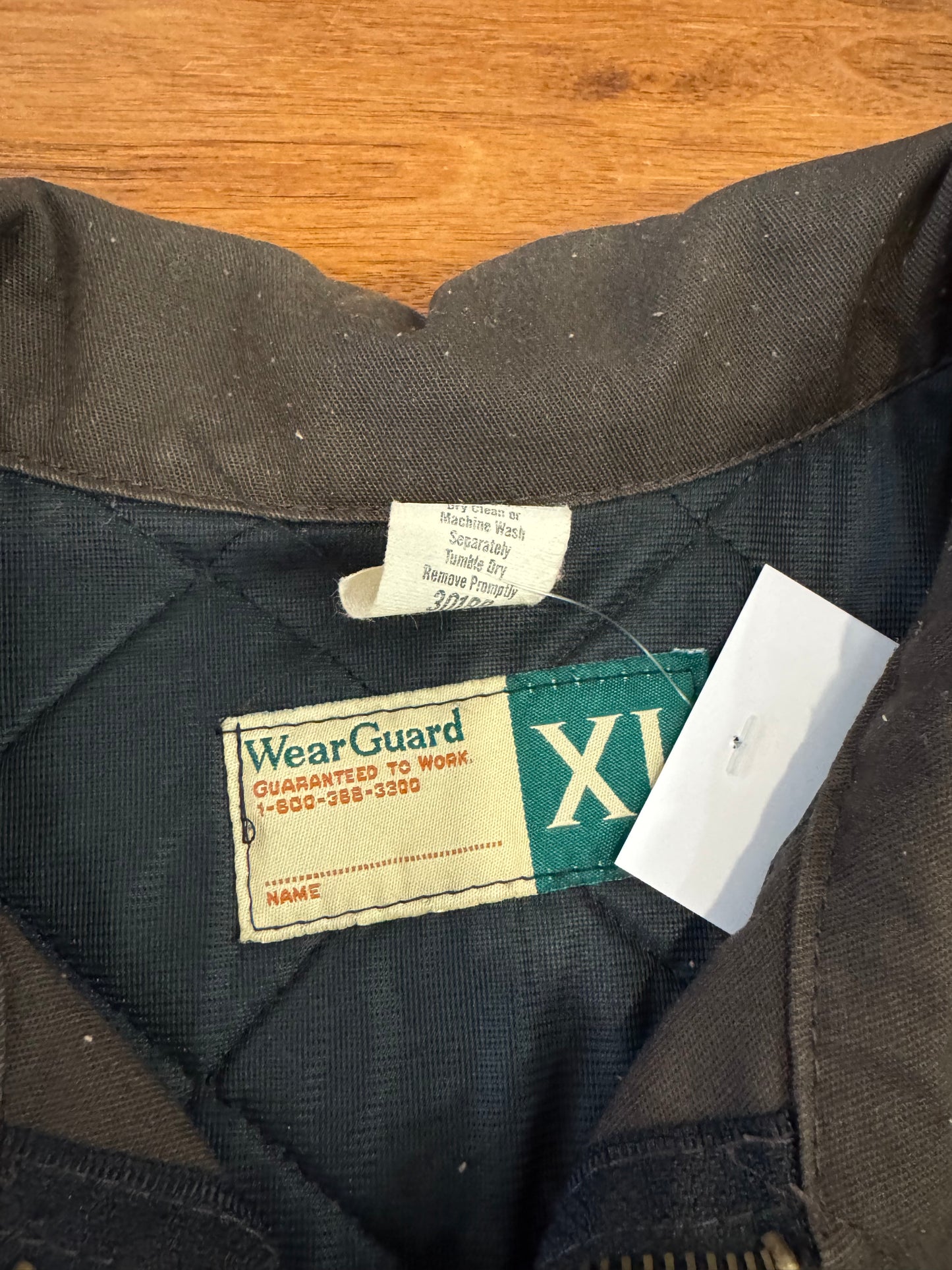 80s Wear Guard Mocha Ernest Boxy Jacket (XL)