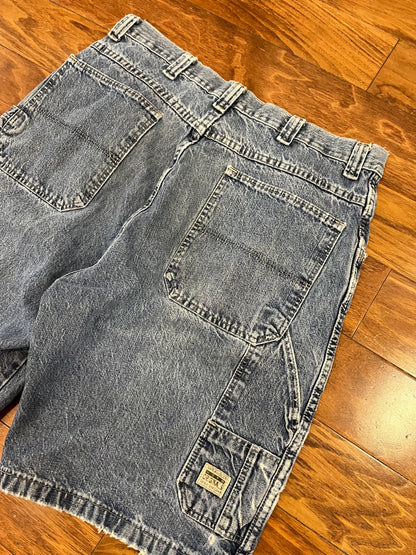 00s Wrangler Distressed Jean Shorts (34)