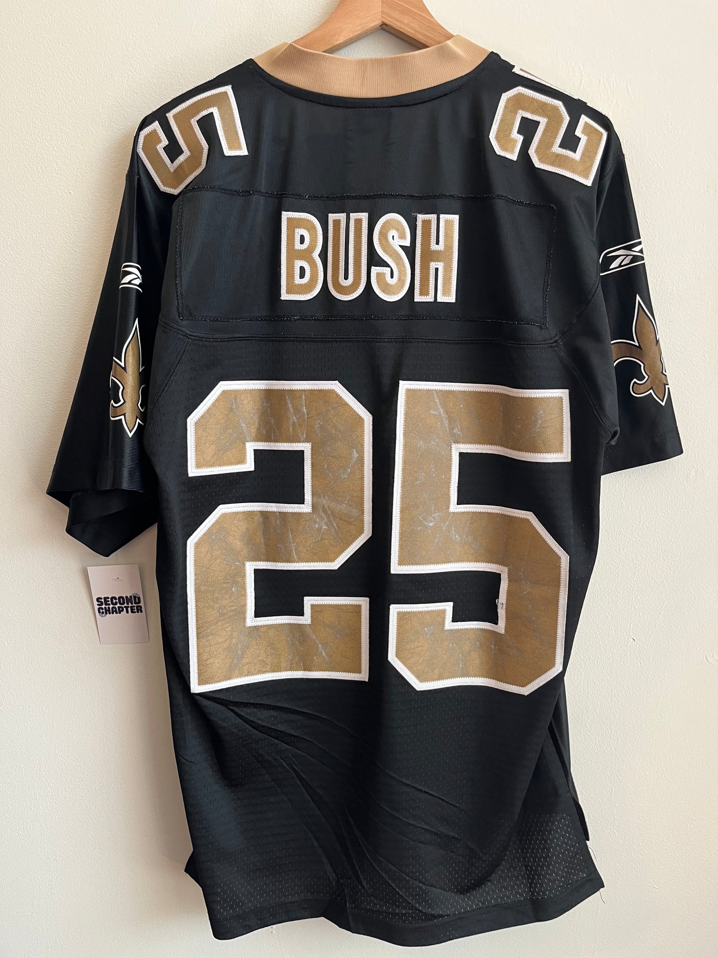 2000s New Orleans Saints Stitched Reggie Bush Reebok Jersey (S)