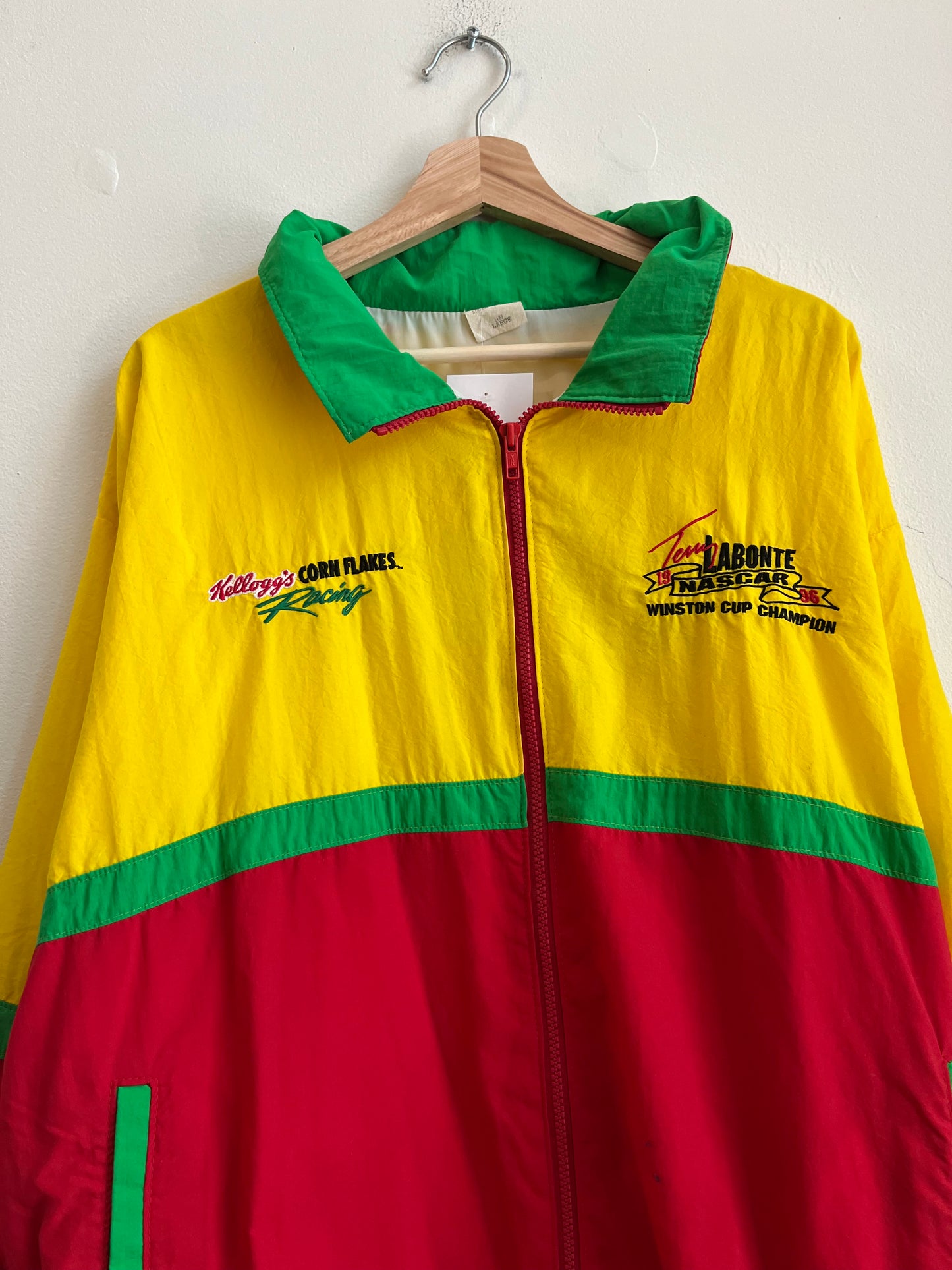 1996 Team Labonte Kellogg's Nascar Winston Cup Windbreaker (L)
