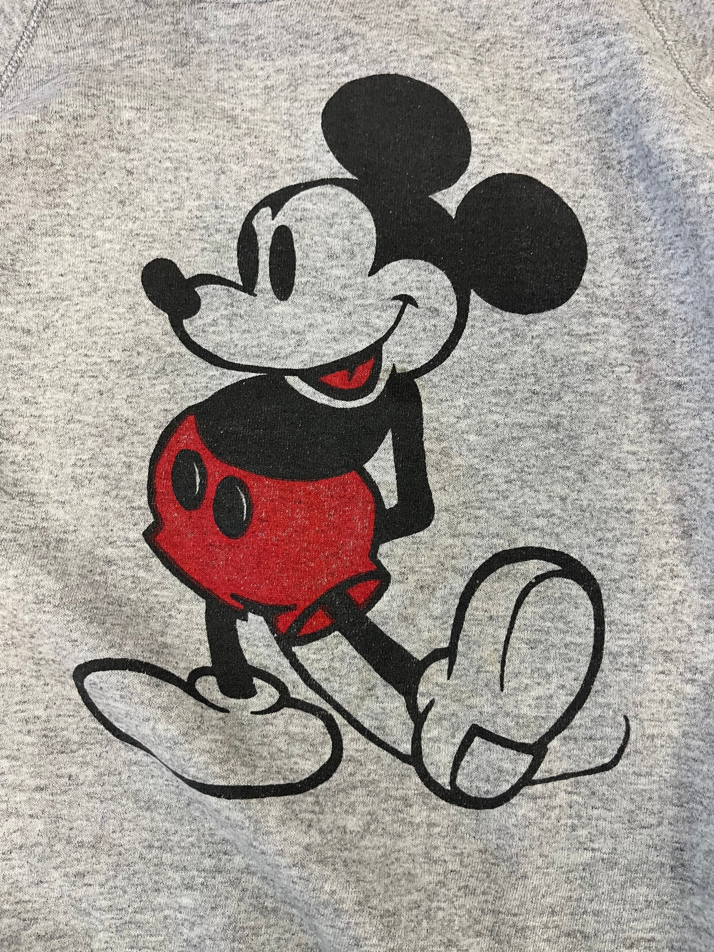 80s Mickey Mouse Disney Santee Grey Crewneck (XL)