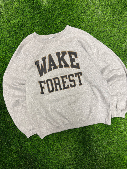 00s Wake Forest University Spell Out Vintage Crewneck (L)