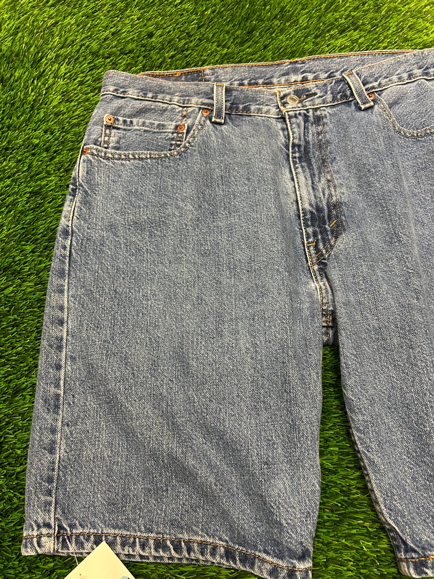 Levi's 505 Blue Jean Shorts (36)
