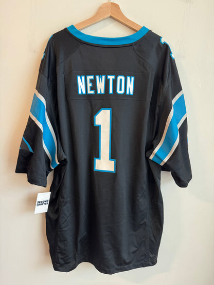 2010s Carolina Panthers Cam Newton Nike Home Jersey (XXXL)