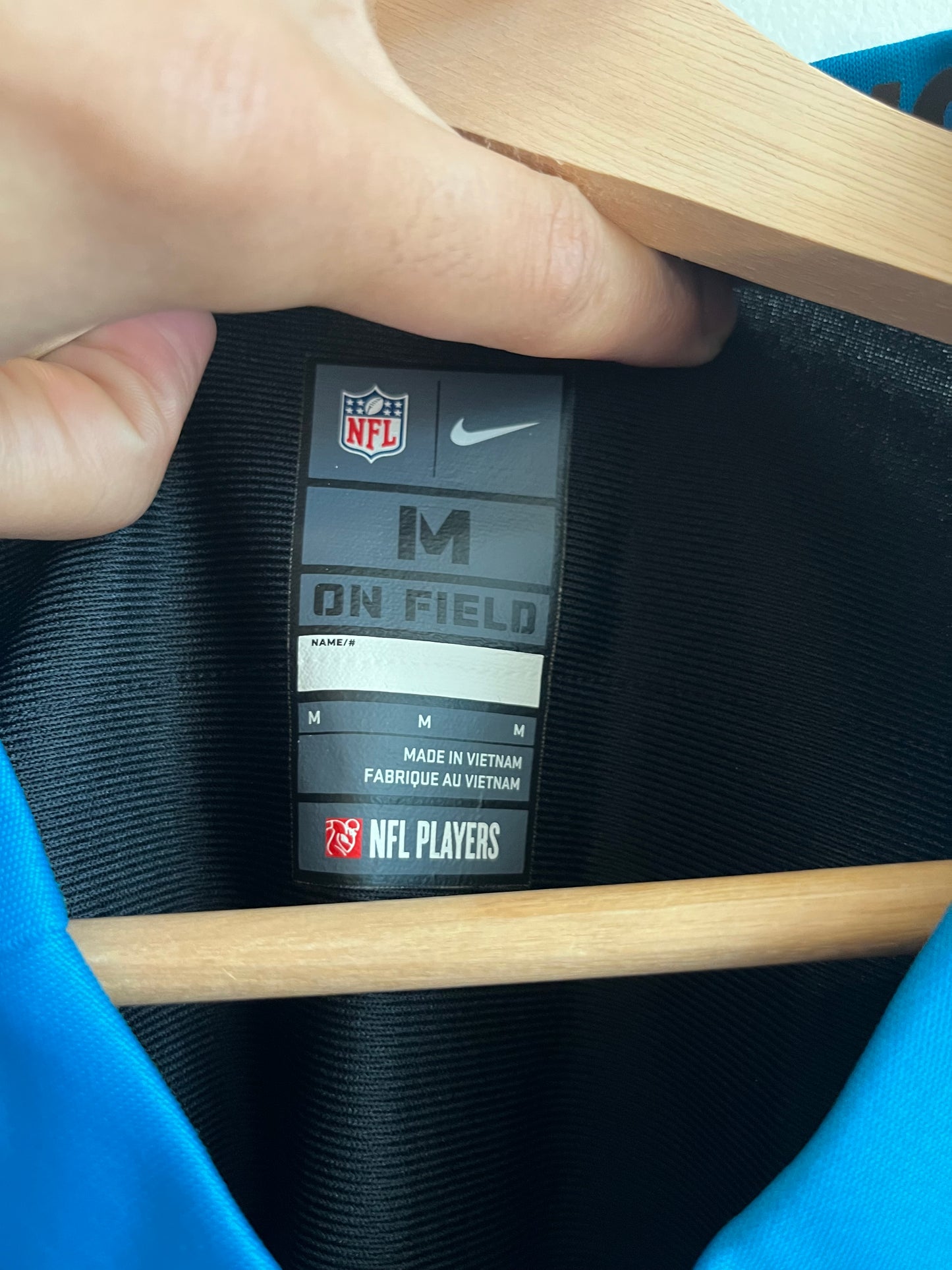 2012 Carolina Panthers Cam Newton Nike Home Jersey (M)