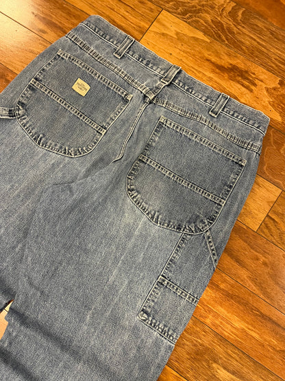 00s Lee Dungarees Carpenter Baggy Jeans (38 x 30)
