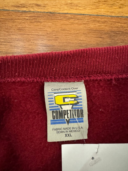 1995 Washington Redskins Vintage Spell Out Crewneck (XXL)